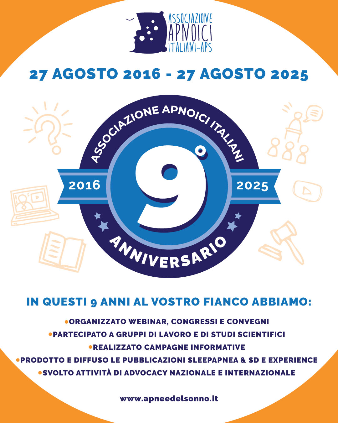 9° anniversario – AAI APS