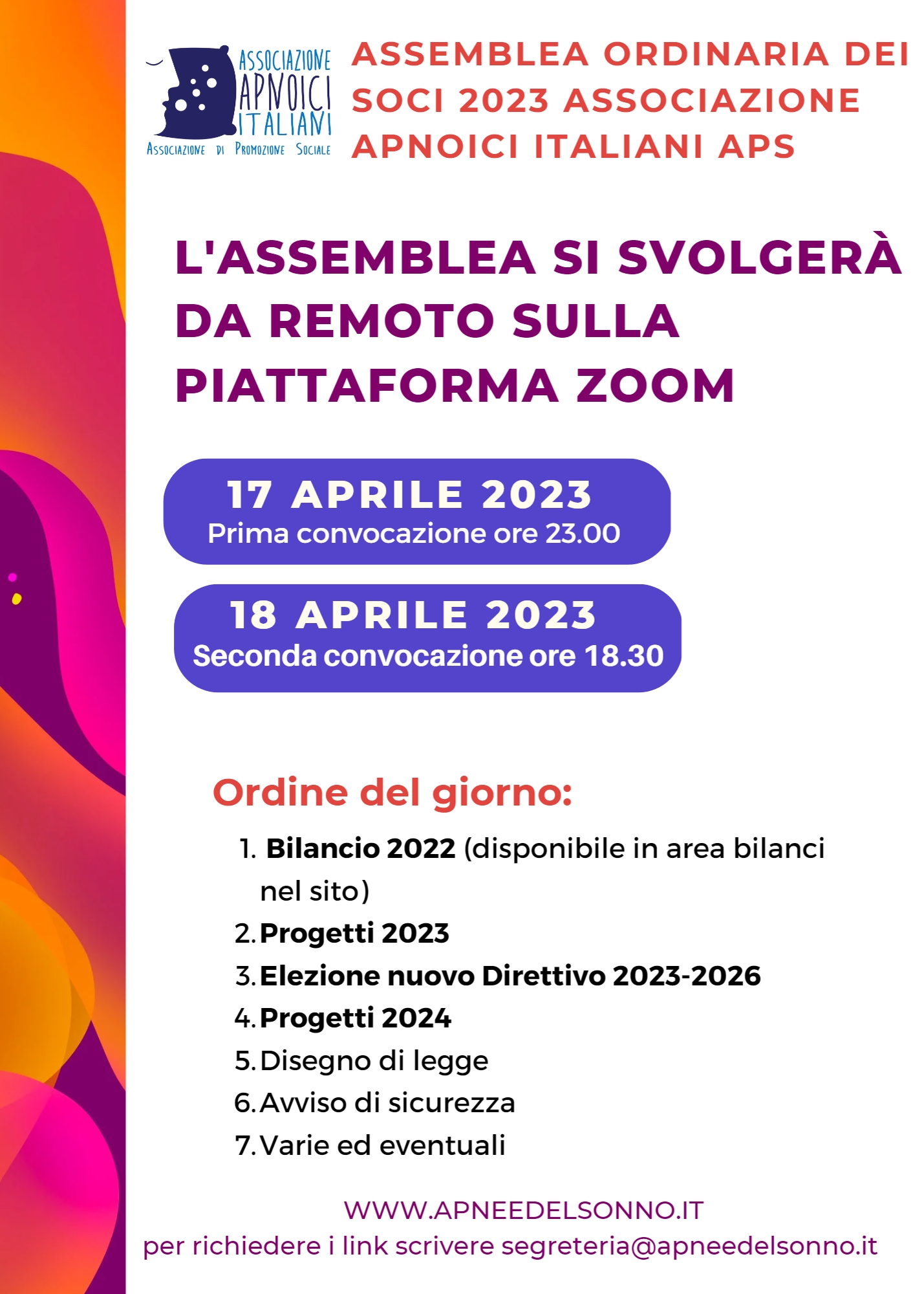 Convocazione Assemblea dei Soci AAI 2023