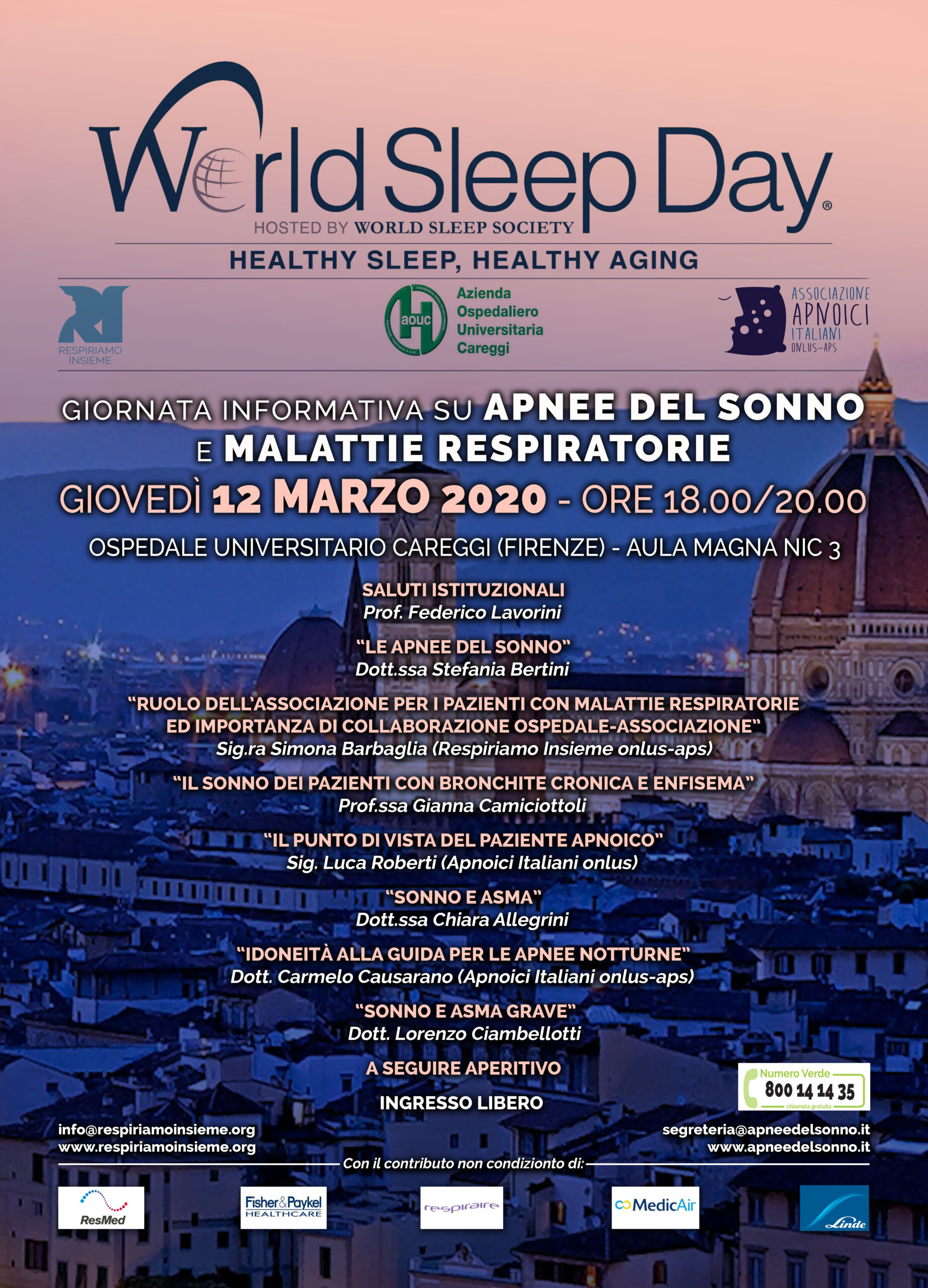 World Sleep Day – FIRENZE