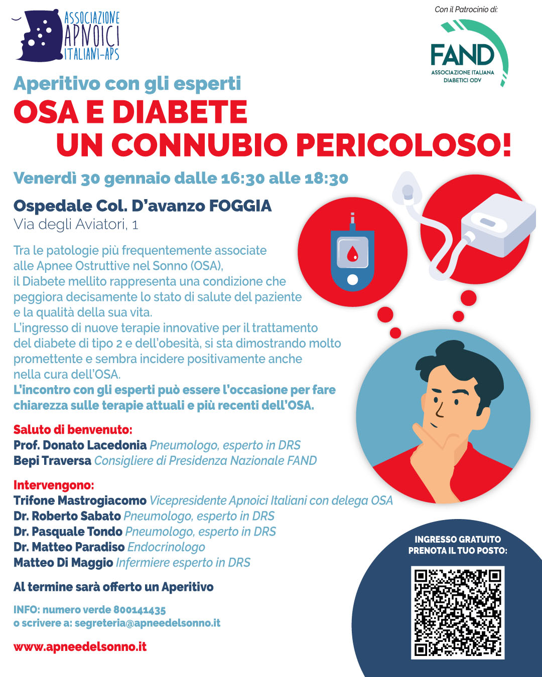 Aperitivo con Esperti a Foggia – Venerdì 30 Gennaio 2026 – Save the Date, prenota il tuo posto.