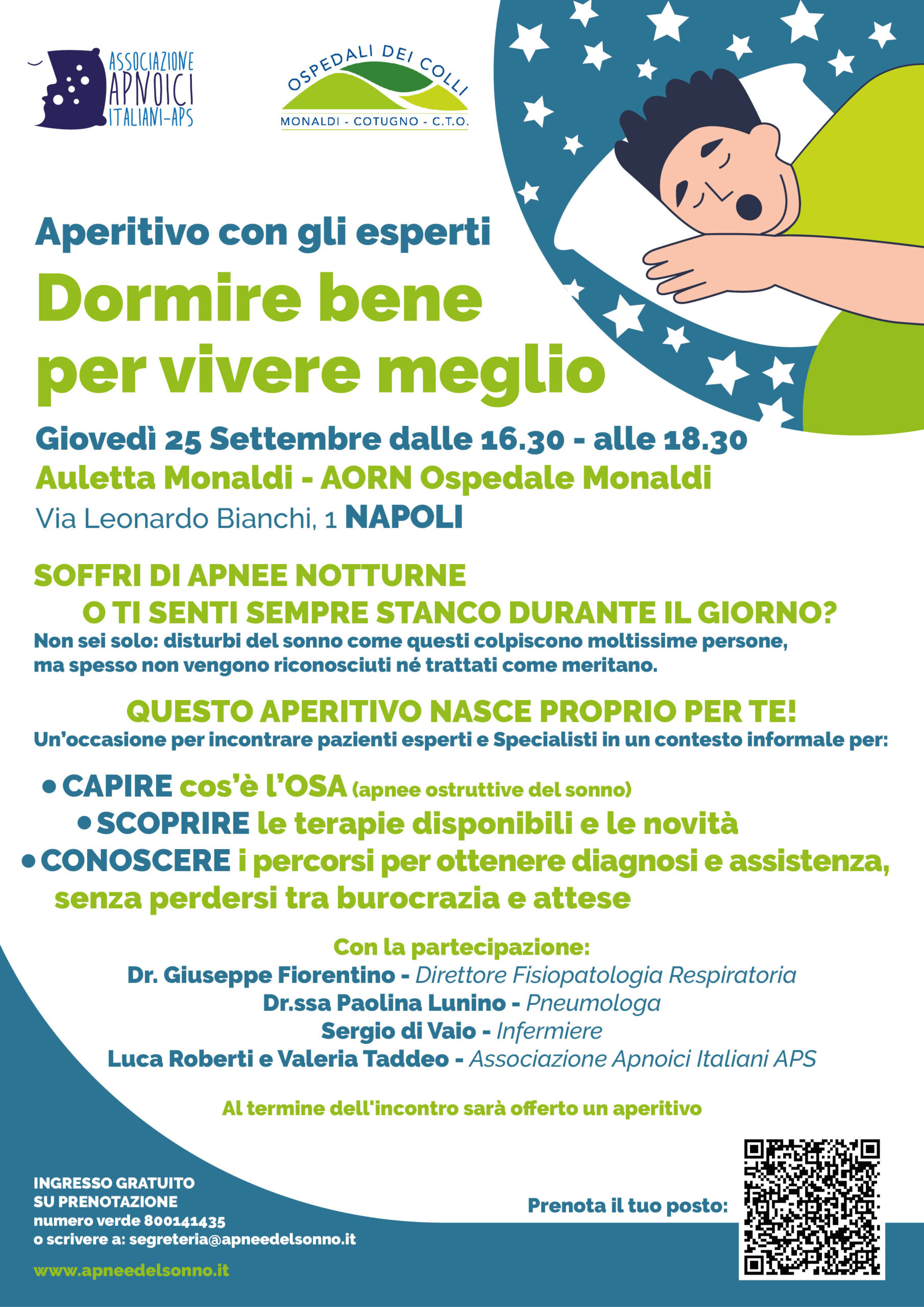 Aperitivo con gli Esperti – 25 Settembre – Napoli